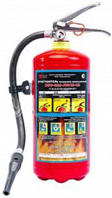 Огнетушитель ОВЭ-6(З)-АВСЕ-01 морозостойкий Ярпожинвест