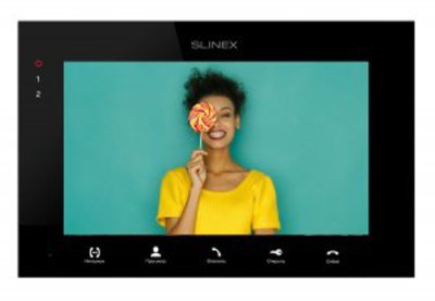 Монитор домофона SQ-07MTHD (Black) Slinex