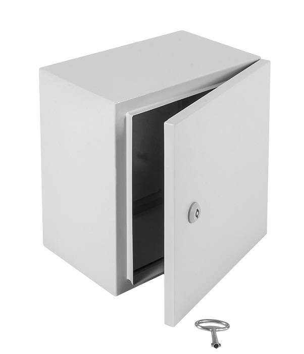 Шкаф EMW-600.600.300-1-IP66 навесной (В600 × Ш600 × Г300) EMW c одной дверью Elbox