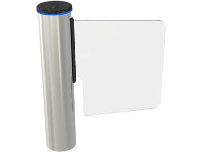 Турникет 001PSWNG4GL1 моторизованная WING GL со створкой из закаленного стекла 550 мм CAME