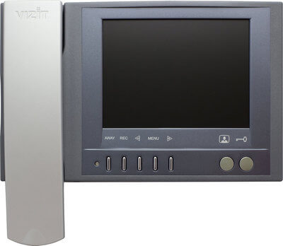 Монитор домофона VIZIT-M457МG (серебро/ темно-серый)
