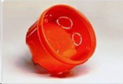 Стакан 70х40 мм, HF, IP20 (80-0520) подрозетник (коробка установочная) Промрукав