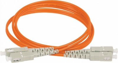 Патч-корд FC-D2-503-FC/PR-LC/PR-H-2M-LSZH-AQ MM 50/125(OM3), FC-LC, duplex, 2 м Hyperline