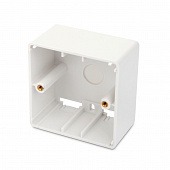 Коробка MB-E-35 для настенного монтажа 80x80x45 мм, французский стандарт Hyperline