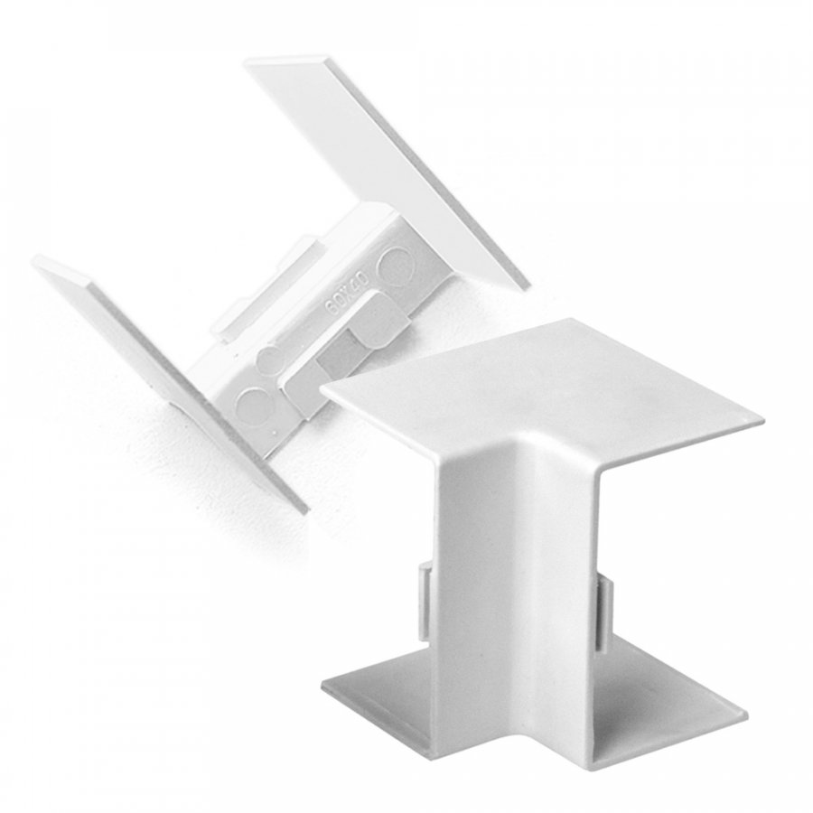 Угол PR08.2823 внутренний 60х40 мм (4 шт/комп) Промрукав