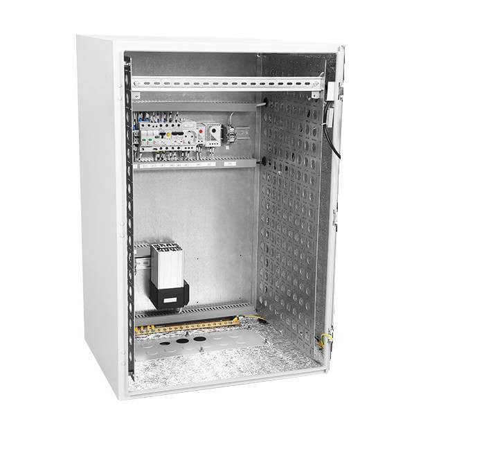Шкаф ШТВ-Н-9.6.3-4ААА-Т2 9U (Ш600 × Г300), комплектация T2-IP65 ЦМО