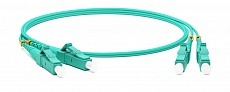 Патч-корд FC-D2-9-SC/UR-SC/UR-H-5M-LSZH-YL SM 9/125 (OS2), SC/UPC-SC/UPC, 2.0 мм, duplex, 5 м Hyperline