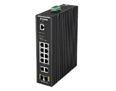 Коммутатор DIS-200G-12PS/A1A/A2A промышленный D-Link