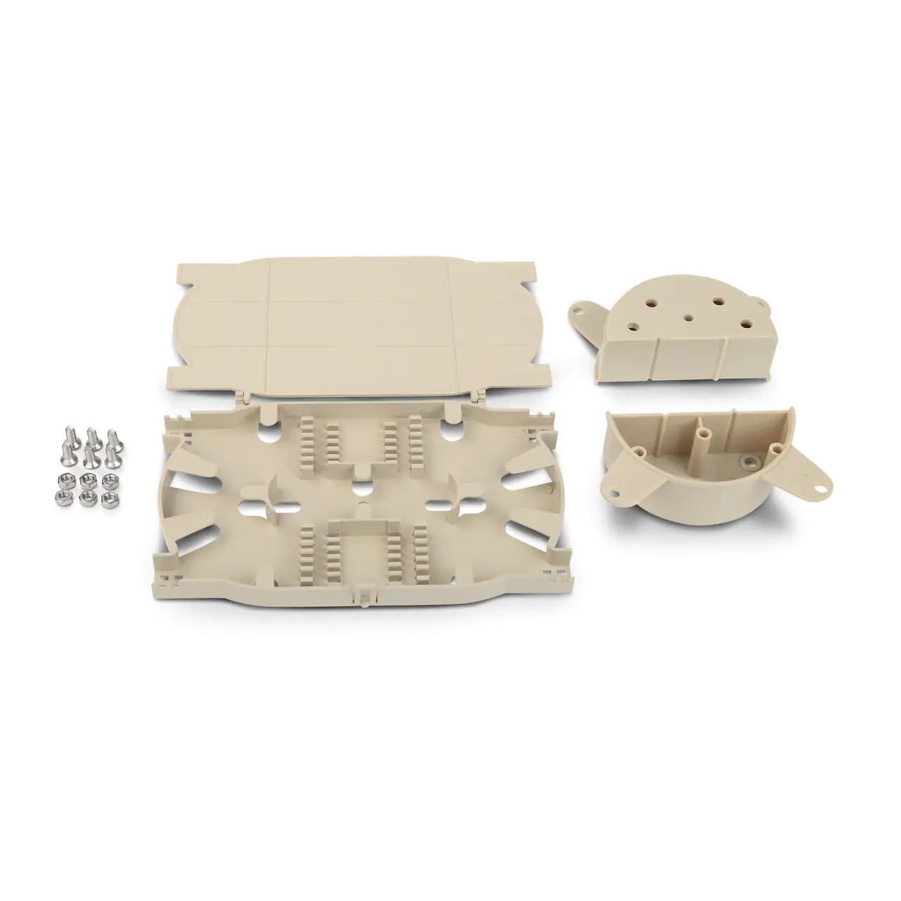 Набор FO-SPL-1U-KIT для комплектации боксов FO-19BX для сварки (сплайс-бокс): сплайс-пластина и орг. Hyperline