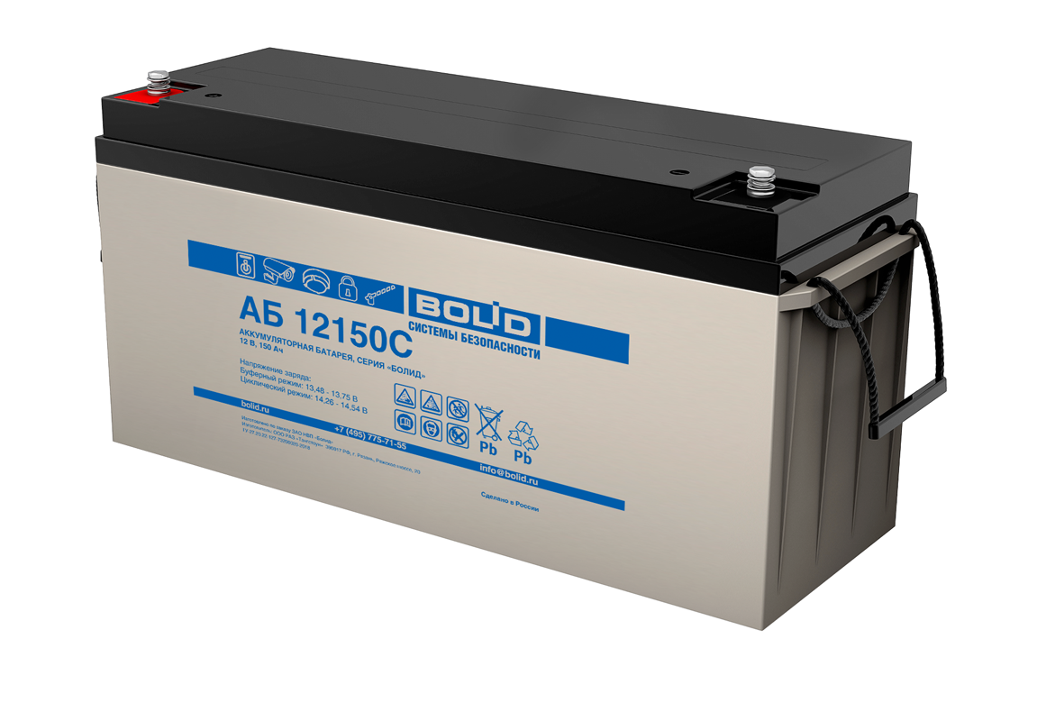Аккумулятор АБ 12150С BOLID