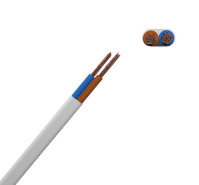 Кабель ШВВП 2х0,75 (ГОСТ) белый
