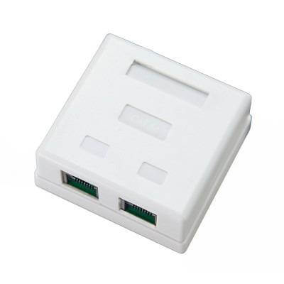 Розетка компьютерная 2*RJ-45 CAT5e (03-0151-4) Proconnect
