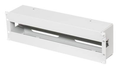 Панель TLK-EP25-3U-GY 19" с DIN-рейкой, 3U, Ш481хВ133хГ97мм, серая