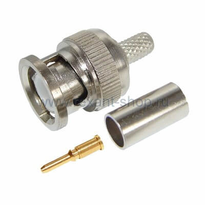 Разъем штекер BNC RG-58 обжим (05-3001) Rexant