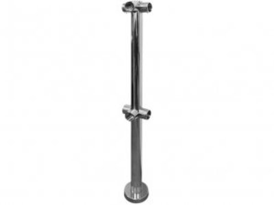 Стойка 001PSTRVX6F с крепежным фланцем и накладкой, 6 отверстий CAME