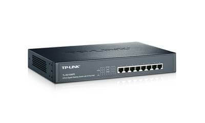 Коммутатор TP-LINK TL-SG1008PE (8 портов 1ГБит, PoE на 8 порта 802.3af/at) Питание: 12 TP-Link
