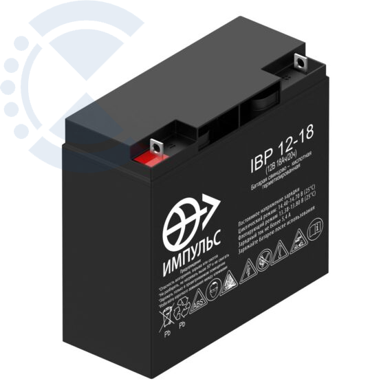 Аккумулятор 18 а/ч AGM IBP 12-18 Великолукский аккумуляторный завод Импульс