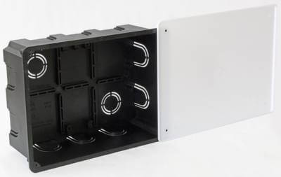 Коробка 265х180х70 мм, HF, IP20, для с/п, (80-0880)  разветвительная (распаячная,распределительная) Промрукав