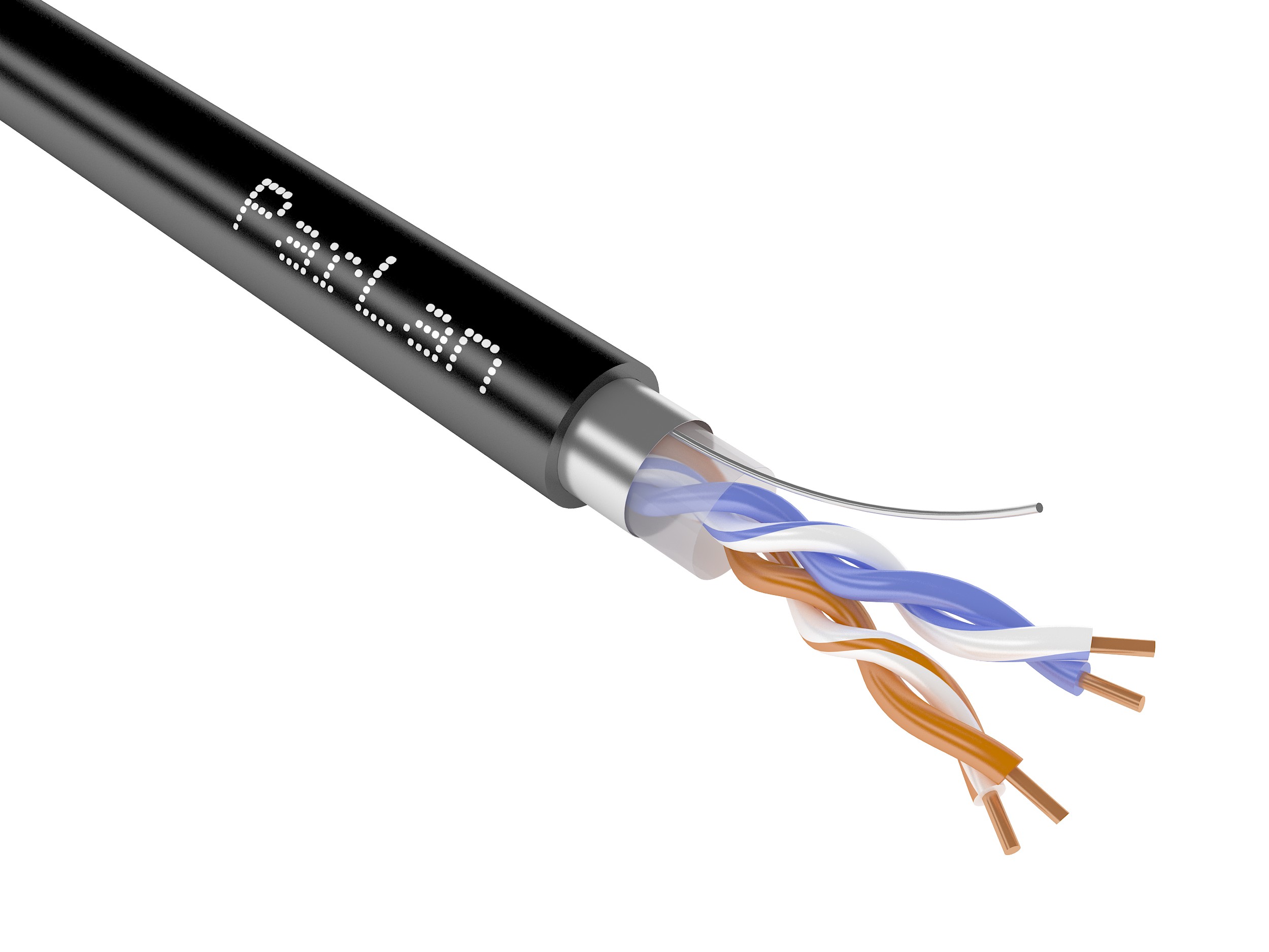 Кабель ParLan U/UTP Cat5e 1х2х0,52 PVC СКИЗЭЛ