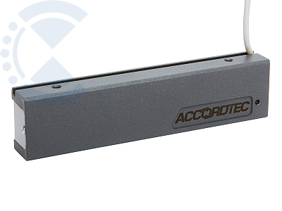 Замок электромагнитный ML-200K-3 Premium Grey с уголком AccordTec