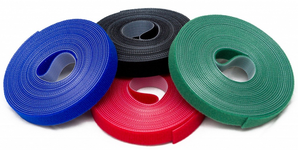 Лента WASNR-5x16-BK (липучка) в рулоне, ширина 16 мм, длина 5 м, черная   Hyperline