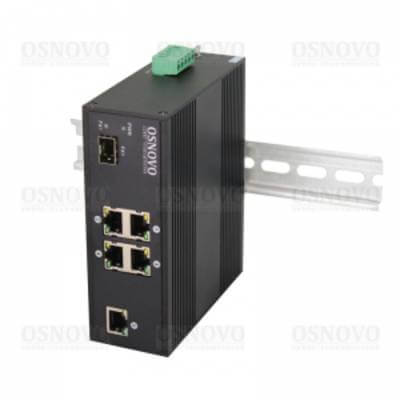Коммутатор SW-40501/IC (Fast Ethernet на 6 портов) OSNOVO