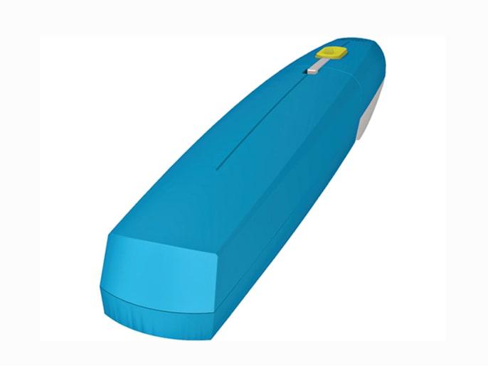 Привод 001SWN25B 24 В линейный, самоблокирующийся с энкодером (корпус синий) CAME