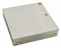 Бокс FO-WBX-4xSLT-W140H42-32UN-GY от 8 до 32 портов (SC, duplex LC, ST, FC), со сплайс пластиной, без пигтейлов и проходных адаптеров, серый Hyperline