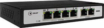 Коммутатор SKAT PoE-4E-2E исп.5 коммутатор уличный PoE Plus, мощность 80Вт, 4-Ethernet, 2-Uplink Бастион