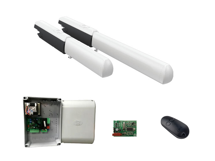 Комплект COMBO CLASSICO ATI 3000 (A3000A KIT) для автоматизации распашных ворот (001A3000A-2шт, 001AF43S, 806TS-0310, 002ZF1N) CAME