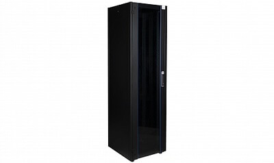 Шкаф DR-710500 напольный,телекоммуникационный 19",42U 600х600,передняя дверь металл,задняя стенка сплошная,металл,серый Datarex