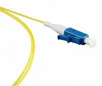 Пигтейл FPT-B9-9-LC/UR-1.5M-LSZH-YL (OS2),  1.5 м Hyperline
