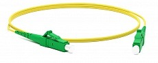 Патч-корд FC-S2-9-LC/UR-LC/UR-H-30M-LSZH-YL волоконно-оптический (шнур) SM 9/125 (OS2), LC/UPC-LC/UPC, 2.0 мм, simplex, LSZH, 30 м Hyperline