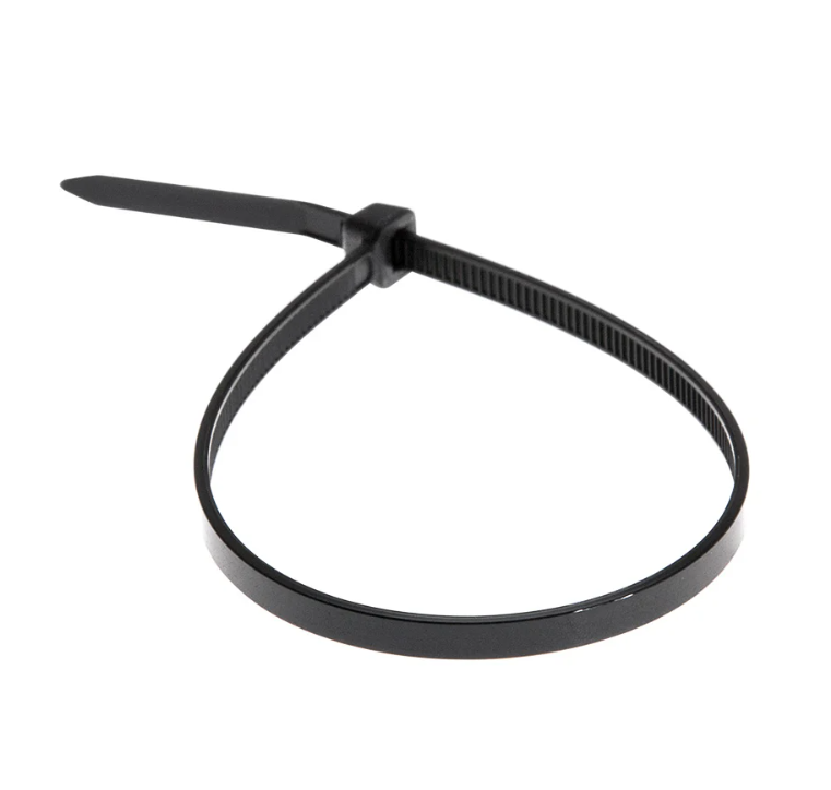 Стяжки пластиковые черные 200х3,6мм (100 шт.) (07-0201) Rexant