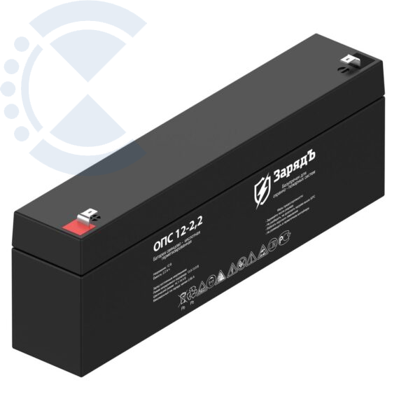 Аккумулятор 2,2 а/ч ЗарядЪ ОПС 12-2,2 Великолукский аккумуляторный завод Импульс