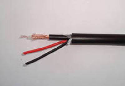 Кабель КВК наружный RG59 B/U+2х0,75 Outdoor