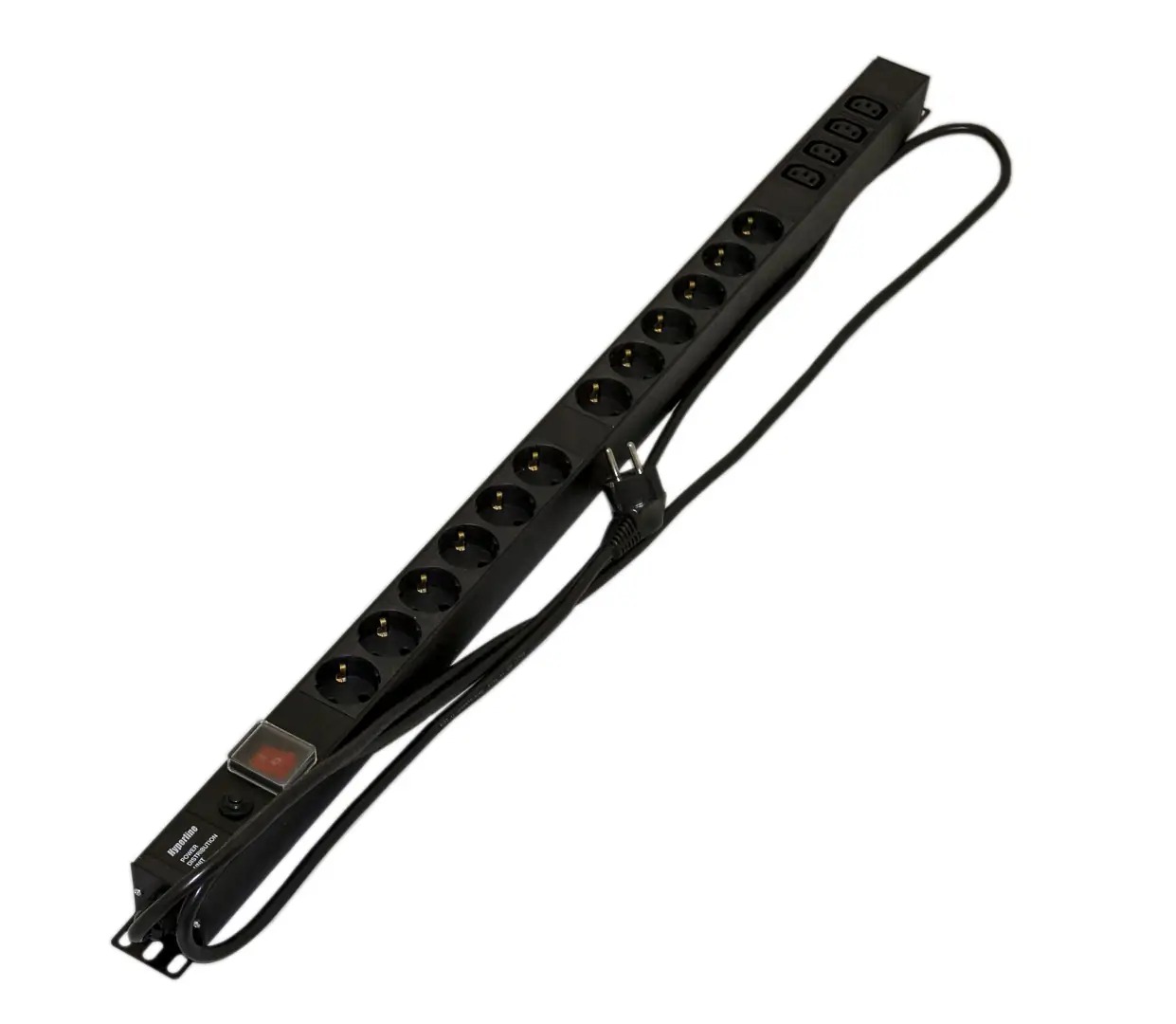 Блок розеток SHE-9SH-3IEC-S-2.5EU SHE-9SH-3IEC-S-2.5EU Hyperline