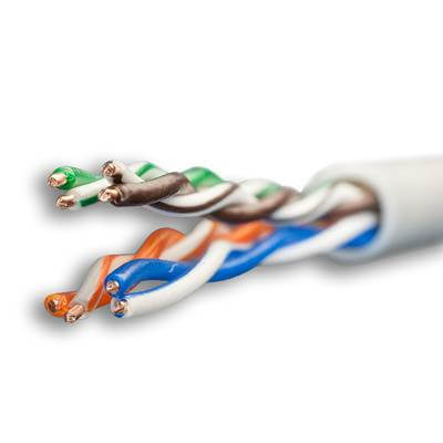 Кабель UTP 4PR 23AWG CAT6 INDOOR (01-0316) внутр. SUPR