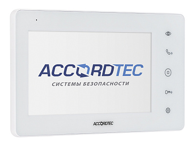 Монитор домофона AT-VDA752C/SD WH AccordTec