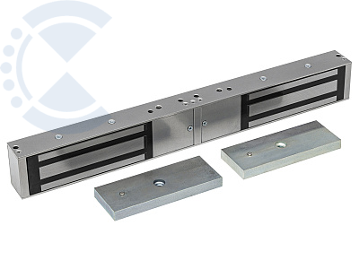 Замок электромагнитный ML-395 Double с уголком AccordTec