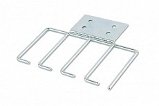 Гребенка CMW-4U-CMB для шкафов Hyperline и ZPAS (комплект левая+правая) Hyperline