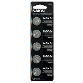 Батарейка CR 2032 NAKAI Hi-Tech 3V (R1702-0038), 5 шт в упаковке