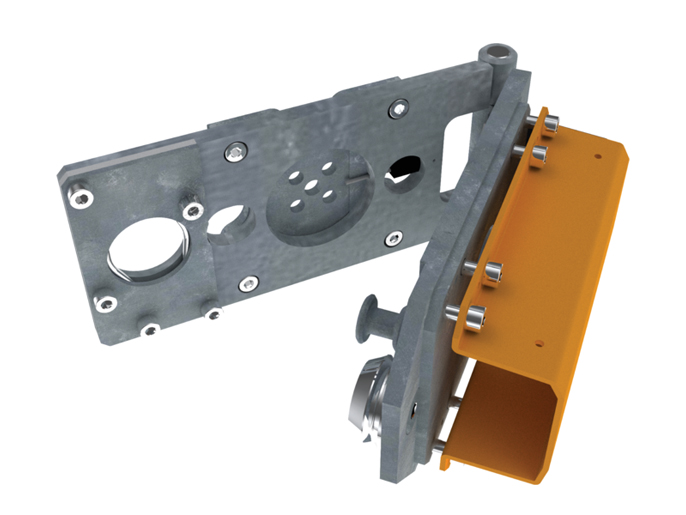 Система 803XA-0390 защиты стрелы 130х85 от удара автомобиля для шлагбаума GT8 CAME