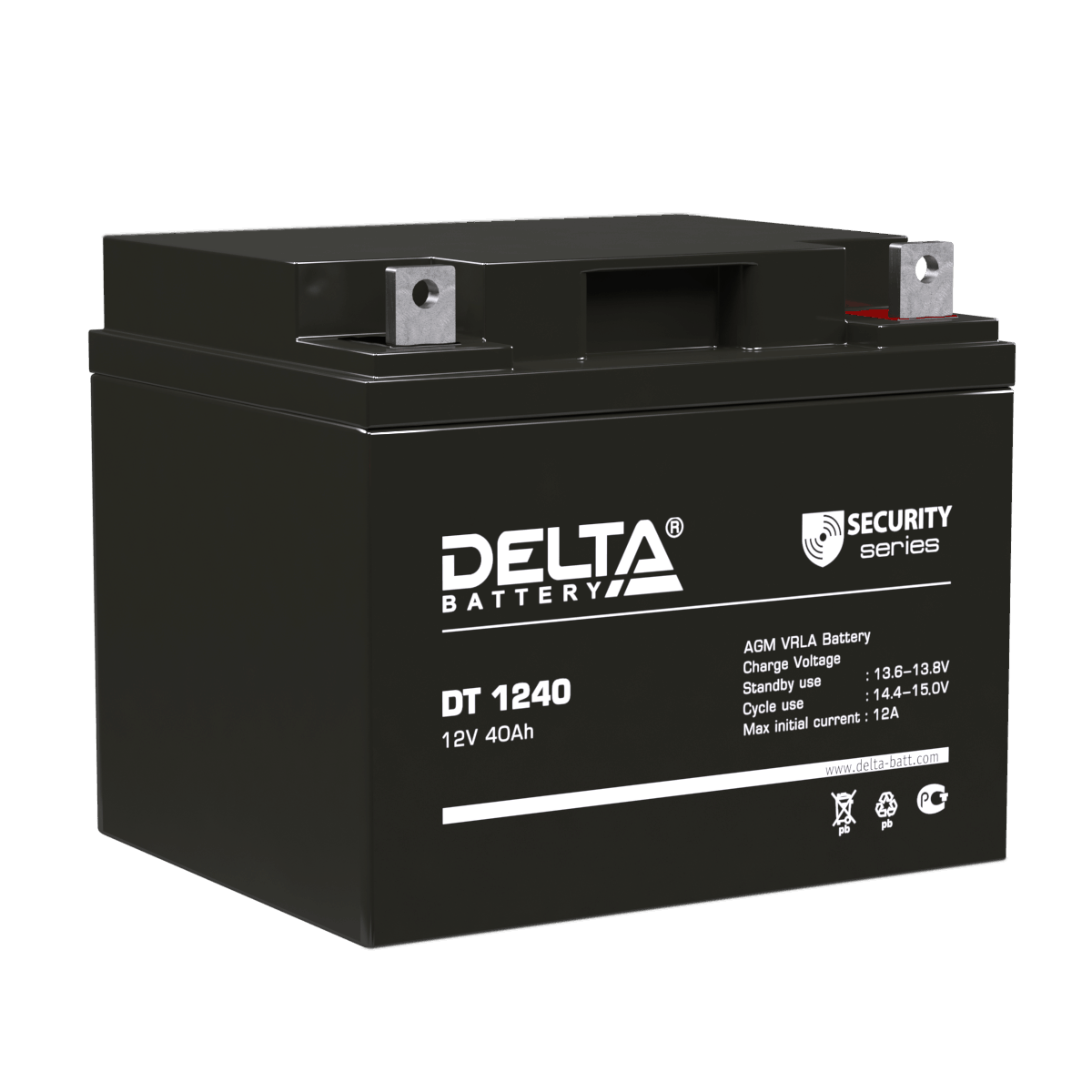 Аккумулятор 40 а/ч (DT 1240) Delta