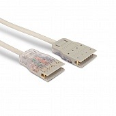 Патч-корд 110 тип-RJ45, 1 пара, LSZH, 2 м, серый PC-110-RJ45-1P-CX-2M-LSZH-GY 110 тип-RJ45, 1 пара,  2 м, серый Hyperline
