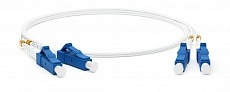 Патч-корд FC-D2-9A1-LC/UR-LC/UR-H-2M-LSZH-WH Hyperline