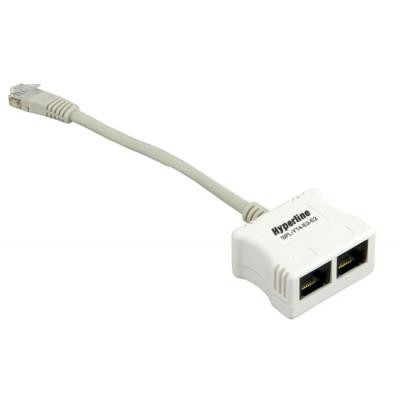 Разветвитель SPL-YT4-U2-U2 RJ-45 4Prр.USOC -> 2 x 2Pr.USOC Hyperline