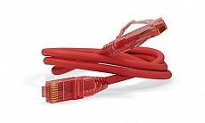 Патч-корд PC-LPM-UTP-RJ45-RJ45-C5e-5M-LSZH-RD (100% Fluke Component Tested),  5 м, красный Hyperline