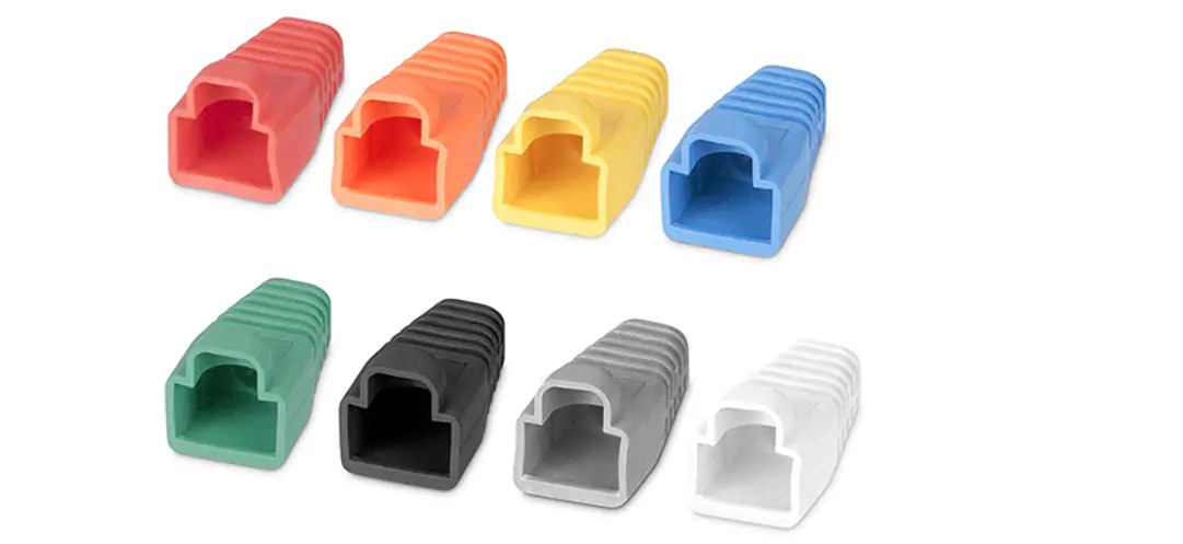 Колпачок BOOT-BK-10 изолирующий, для разъемов RJ-45, черный (10 шт.)  Hyperline