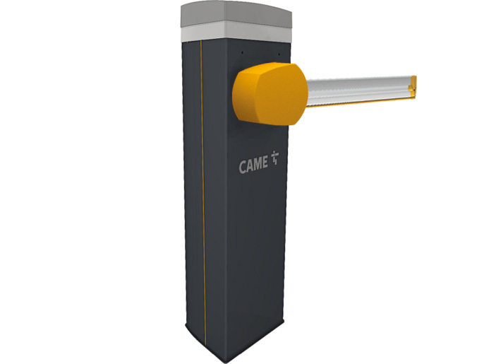 Шлагбаум GARD PT 3 KIT для проездов до 2,8 м (тумба, стрела, светоотражающие полосы, пружины, электрозамок) CAME
